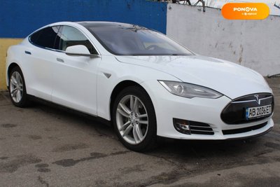 Tesla Model S, 2014, Електро, 130 тыс. км, Лифтбек, Белый, Киев 37418 фото