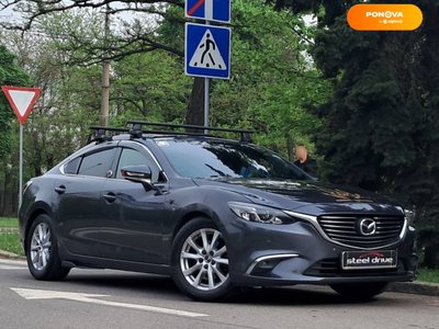 Mazda 6, 2016, Бензин, 2.49 л., 131 тис. км, Седан, Сірий, Миколаїв 38308 фото