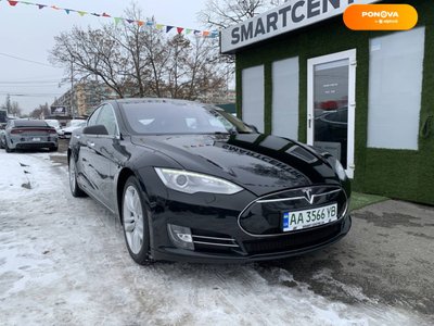 Tesla Model S, 2014, Електро, 120 тис. км, Ліфтбек, Чорний, Київ 13667 фото