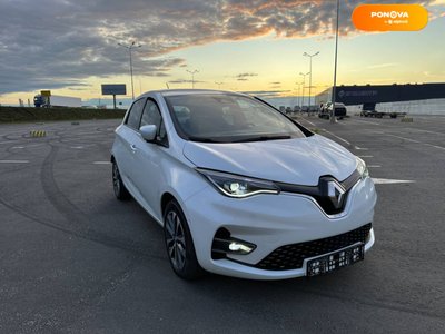 Renault Zoe, 2020, Електро, 107 тис. км, Хетчбек, Білий, Львів 33704 фото