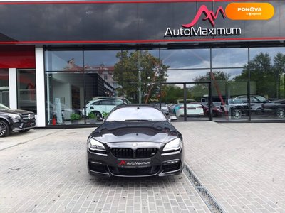 BMW 6 Series, 2015, Бензин, 2.98 л., 115 тыс. км, Купе, Чорный, Одесса 46477 фото