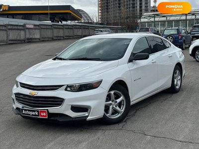 Chevrolet Malibu, 2018, Бензин, 1.5 л., 96 тис. км, Седан, Білий, Київ 27336 фото