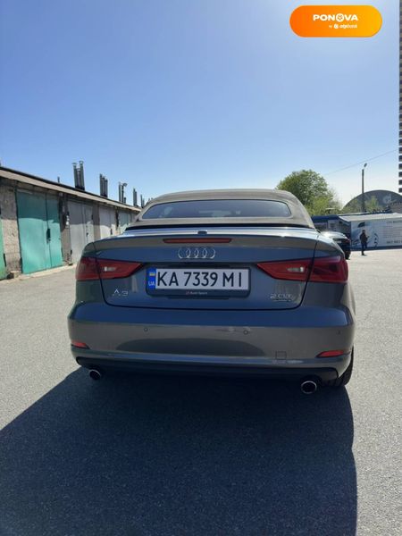 Audi A3, 2016, Бензин, 1.98 л., 58 тис. км, Кабріолет, Сірий, Київ Cars-Pr-64846 фото