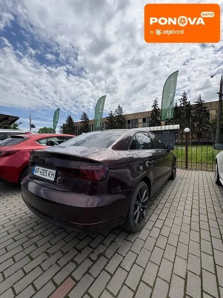 Audi A3, 2014 р., Бензин, 207 тис. км, Седан, Фіолетовий, Запоріжжя AT-10417734 фото