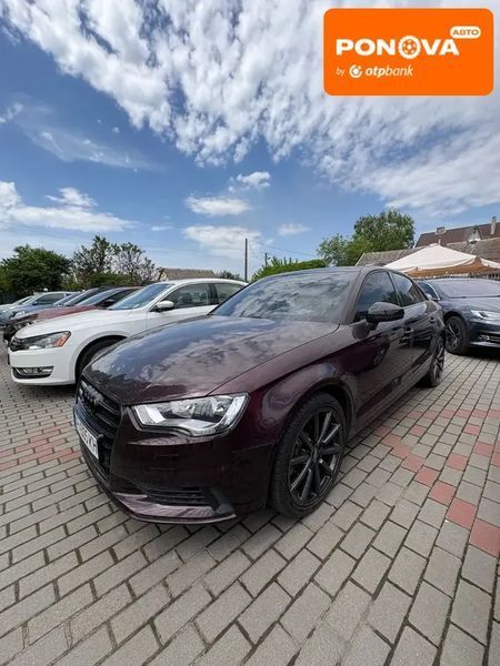 Audi A3, 2014 р., Бензин, 207 тис. км, Седан, Фіолетовий, Запоріжжя AT-10417734 фото