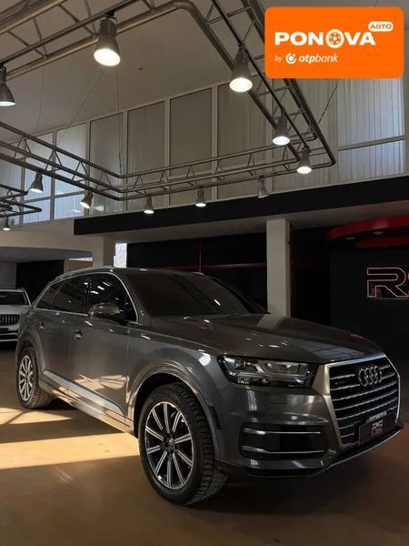 Audi Q7, 2018 г., Бензин, 120 тыс. км, Внедорожник / Кроссовер, Серый, Запорожье AT-10411637 фото