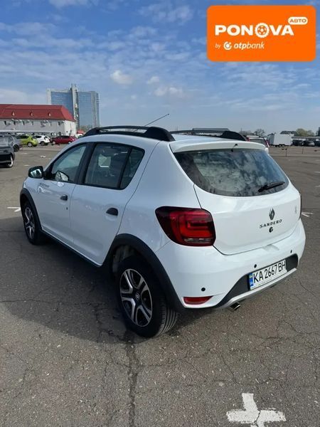 Renault Sandero StepWay, 2020 г., Бензин, 43 тыс. км, Хетчбек, Белый, Киев AT-10416203 фото