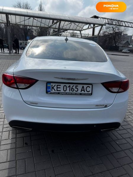 Chrysler 200, 2015, Газ пропан-бутан / Бензин, 3.61 л., 117 тис. км, Седан, Білий, Дніпро (Дніпропетровськ) Cars-Pr-62045 фото