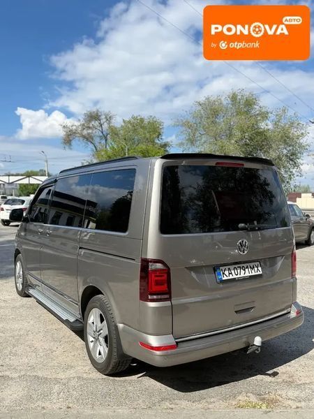 Volkswagen Multivan, 2017 г., Дизель, 199 тыс. км, Минивен, Коричневый, Днепр (Днепропетровск) AT-10417641 фото