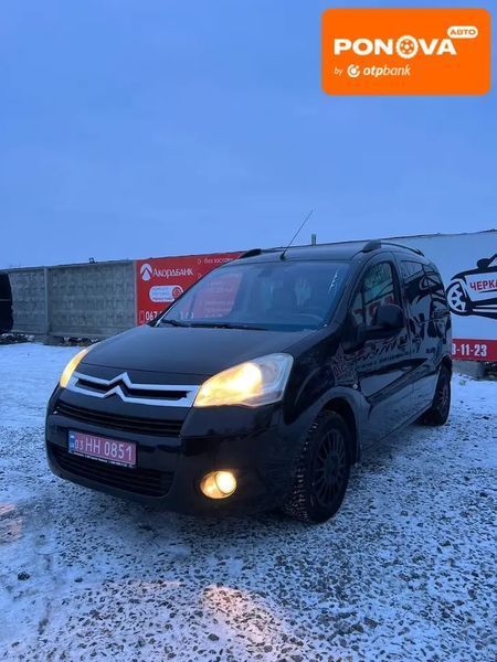 Citroen Berlingo, 2012 р., Дизель, 286 тис. км, Мінівен, Чорний, Черкаси AT-10410393 фото