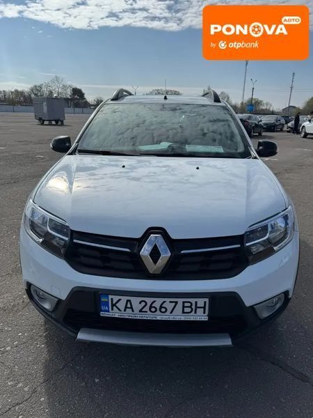 Renault Sandero StepWay, 2020 г., Бензин, 43 тыс. км, Хетчбек, Белый, Киев AT-10416203 фото