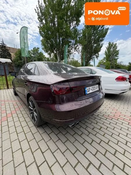Audi A3, 2014 р., Бензин, 207 тис. км, Седан, Фіолетовий, Запоріжжя AT-10417734 фото