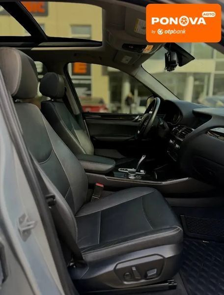 BMW X3, 2017 р., Бензин, 186 тис. км, Позашляховик / Кросовер, Сірий, Дніпро (Дніпропетровськ) AT-10404170 фото