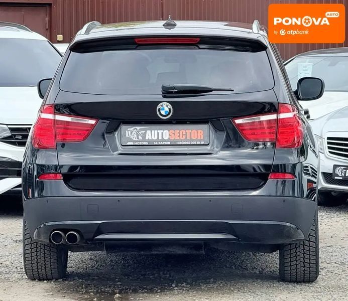 BMW X3, 2011 р., Бензин, 150 тис. км, Позашляховик / Кросовер, Чорний, Харків AT-10403496 фото