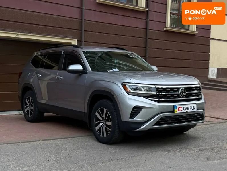 Volkswagen Atlas, 2020 г., Бензин, 102 тыс. км, Внедорожник / Кроссовер, Серый, Львов AT-10418660 фото