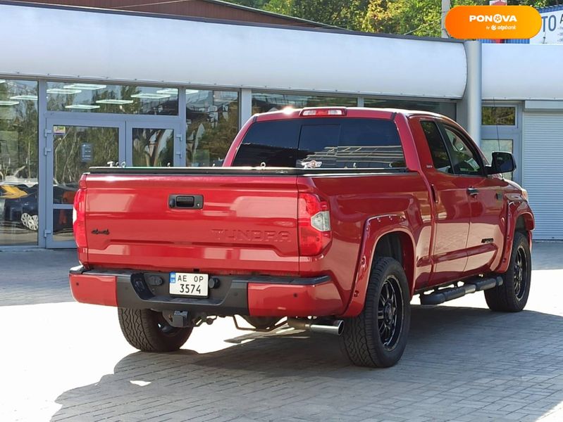 Toyota Tundra, 2016, Газ пропан-бутан / Бензин, 5.7 л., 78 тис. км, Пікап, Червоний, Дніпро (Дніпропетровськ) 43242 фото