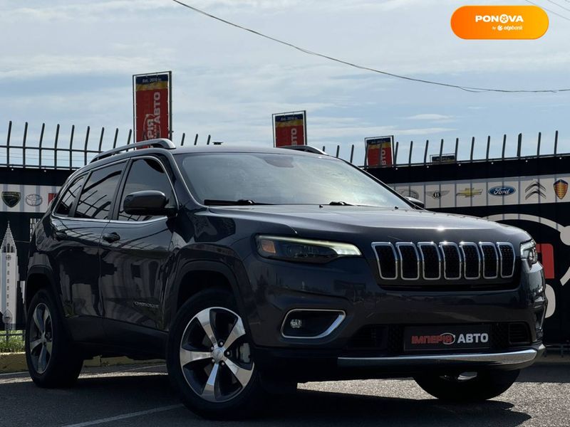 Jeep Cherokee, 2018, Бензин, 3.24 л., 80 тис. км, Позашляховик / Кросовер, Сірий, Київ 106936 фото