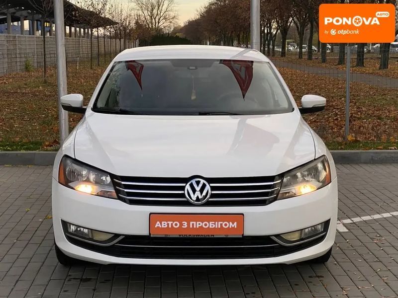 Volkswagen Passat, 2014 р., Бензин, 192 тис. км, Седан, Білий, Дніпро (Дніпропетровськ) AT-10404876 фото