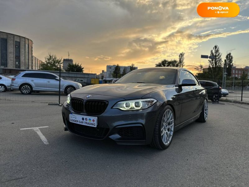 BMW 2 Series, 2015, Бензин, 2.98 л., 112 тис. км, Купе, Сірий, Харків 99618 фото