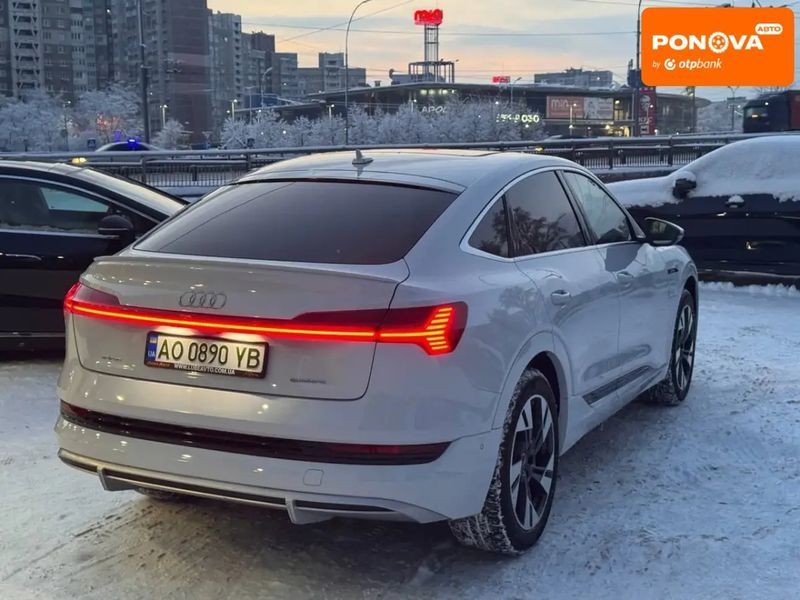 Audi e-tron, 2022 р., Електро, 80 тис. км, Позашляховик / Кросовер, Білий, Київ AT-10410526 фото