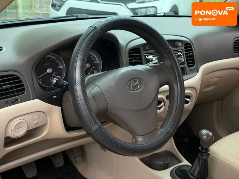 Hyundai Accent, 2009 р., Бензин, 97 тис. км, Седан, Синій, Миколаїв AT-10418981 фото