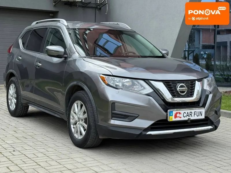 Nissan Rogue, 2017 р., Бензин, 173 тис. км, Позашляховик / Кросовер, Сірий, Львів AT-10418627 фото
