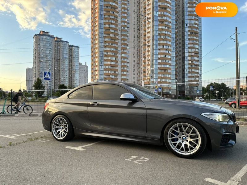 BMW 2 Series, 2015, Бензин, 2.98 л., 112 тис. км, Купе, Сірий, Харків 99618 фото