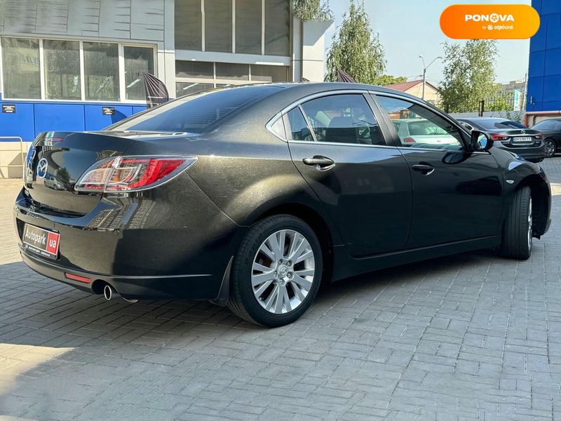 Mazda 6, 2009, Бензин, 2 л., 215 тис. км, Седан, Чорний, Одеса 107722 фото