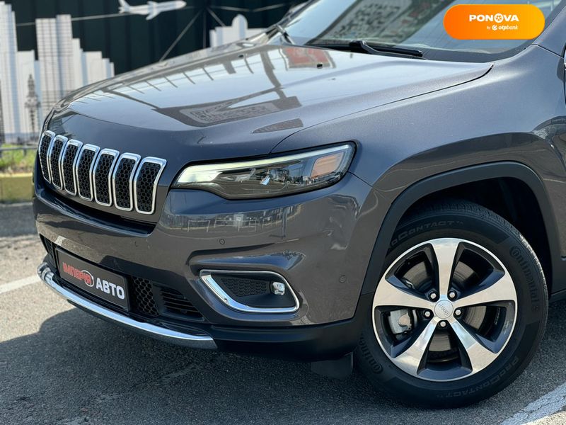 Jeep Cherokee, 2018, Бензин, 3.24 л., 80 тис. км, Позашляховик / Кросовер, Сірий, Київ 106936 фото