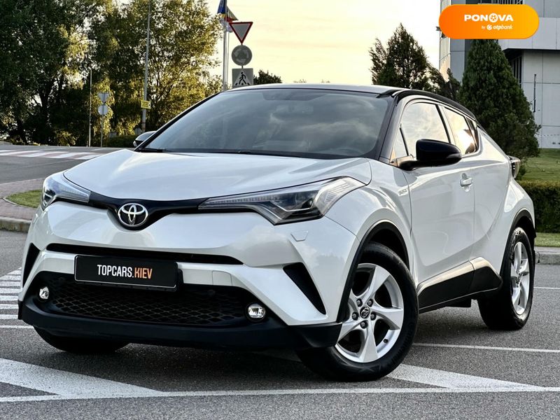 Toyota C-HR, 2017, Бензин, 1.2 л., 92 тис. км, Позашляховик / Кросовер, Білий, Київ 102198 фото