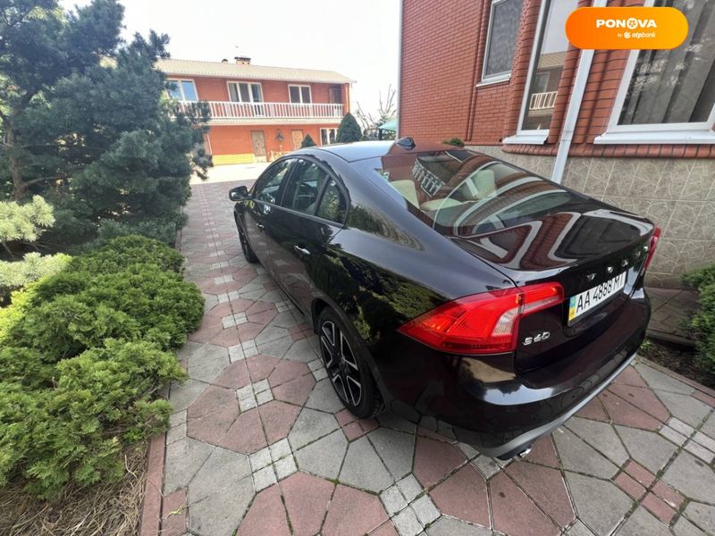 Volvo S60, 2016, Бензин, 2 л., 124 тис. км, Седан, Чорний, Київ Cars-Pr-65016 фото