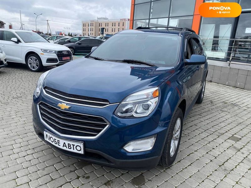 Chevrolet Equinox, 2015, Бензин, 3.6 л., 155 тыс. км, Внедорожник / Кроссовер, Синий, Львов 15025 фото