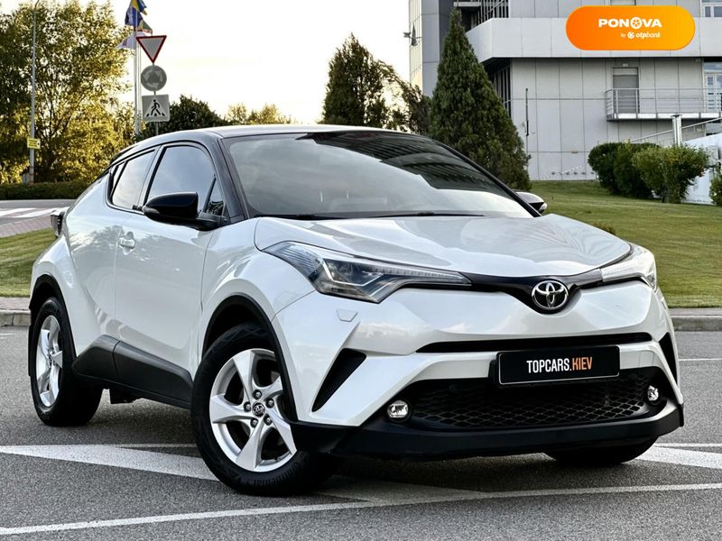 Toyota C-HR, 2017, Бензин, 1.2 л., 92 тис. км, Позашляховик / Кросовер, Білий, Київ 102198 фото