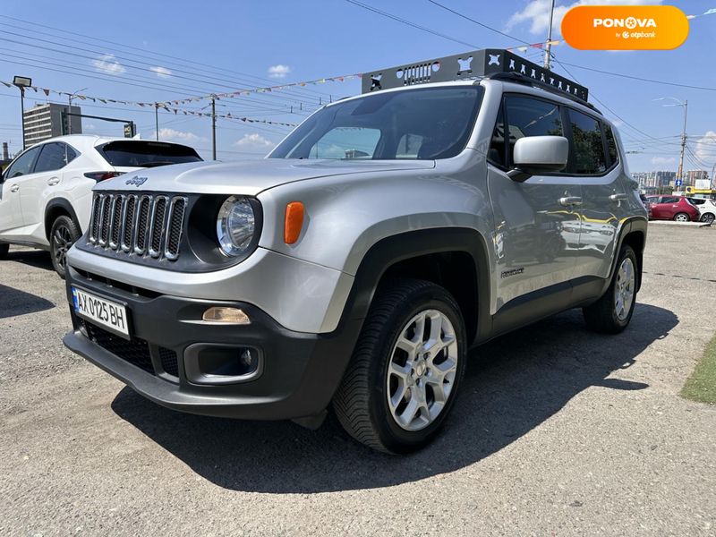 Jeep Renegade, 2018, Бензин, 2.36 л., 181 тис. км, Позашляховик / Кросовер, Сірий, Київ 109273 фото