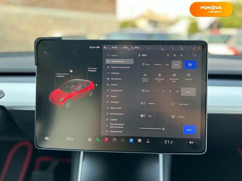 Tesla Model Y, 2020, Електро, 71 тис. км, Позашляховик / Кросовер, Червоний, Коломия 110473 фото