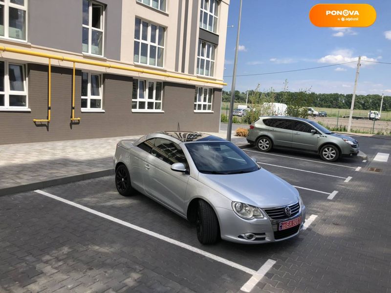 Volkswagen Eos, 2008, Бензин, 2 л., 294 тис. км, Кабріолет, Сірий, Київ Cars-Pr-66555 фото