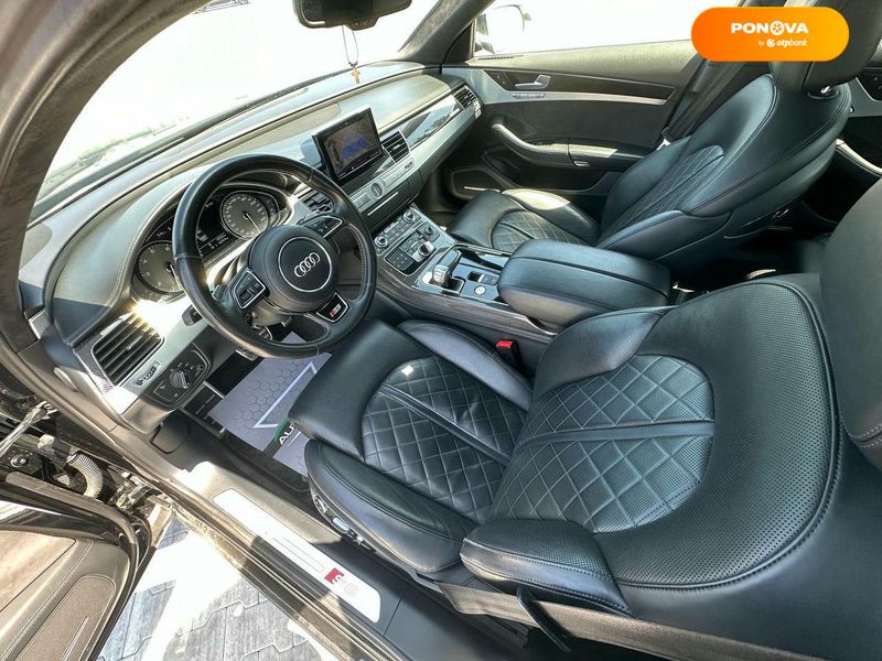 Audi S8, 2013, Бензин, 3.99 л., 147 тыс. км, Седан, Чорный, Киев 115713 фото