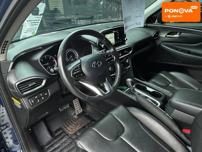 Hyundai Santa FE, 2018 р., Дизель, 95 тис. км, Позашляховик / Кросовер, Синій, Житомир AT-10414631 фото