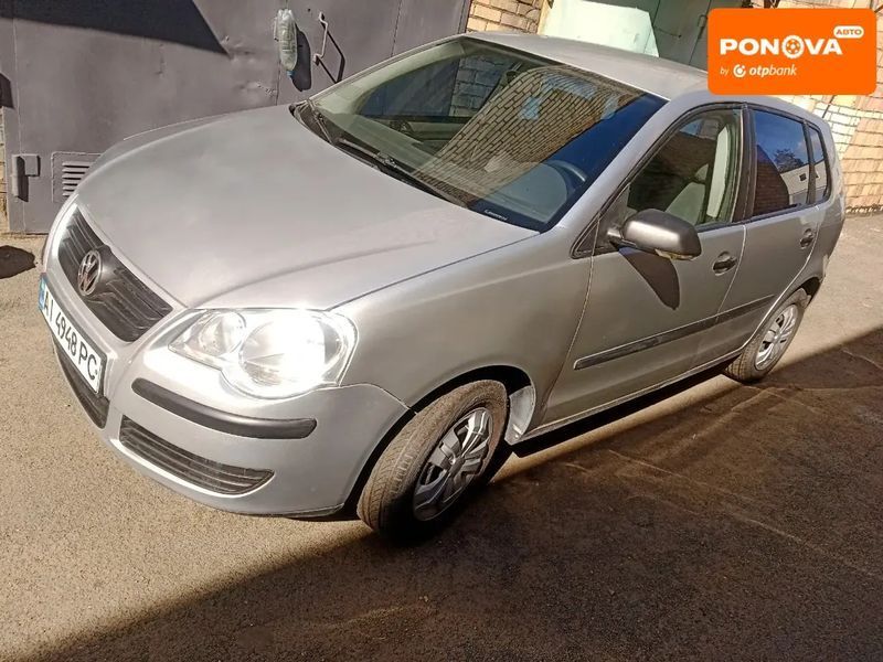 Volkswagen Polo, 2007 р., Газ метан / Бензин, 280 тис. км, Седан, Сірий, Київ AT-10402144 фото