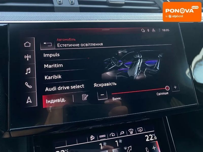 Audi e-tron S Sportback, 2022 р., Електро, 60 тис. км, Позашляховик / Кросовер, Чорний, Сопошин AT-10400029 фото