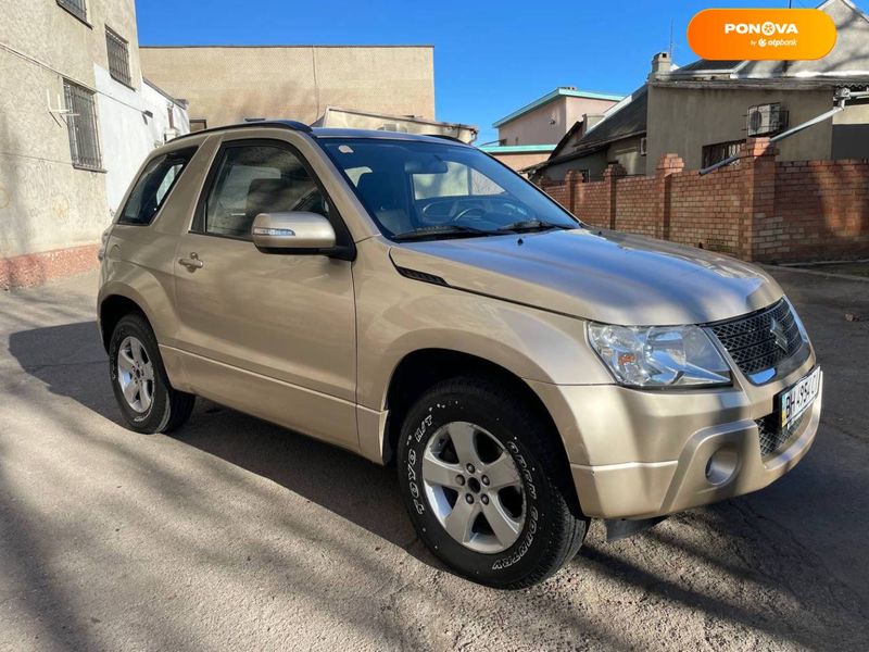 Suzuki Grand Vitara, 2008, Бензин, 2.4 л., 80 тис. км, Позашляховик / Кросовер, Бежевий, Одеса Cars-Pr-62678 фото