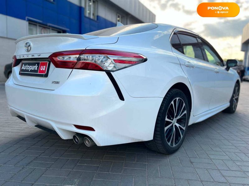 Toyota Camry, 2019, Бензин, 2.5 л., 55 тис. км, Седан, Білий, Одеса 43294 фото