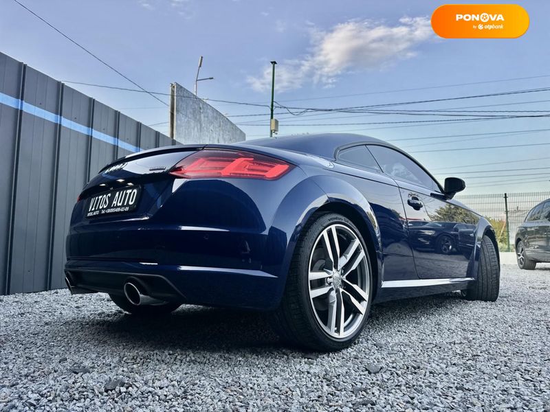 Audi TT, 2016, Бензин, 1.98 л., 128 тис. км, Купе, Синій, Луцьк 98352 фото