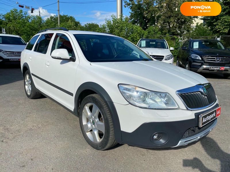 Skoda Octavia Scout, 2010, Дизель, 2 л., 254 тис. км, Універсал, Білий, Вінниця 97865 фото