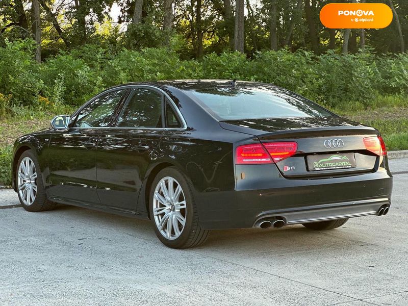 Audi S8, 2013, Бензин, 3.99 л., 147 тис. км, Седан, Чорний, Київ 115713 фото