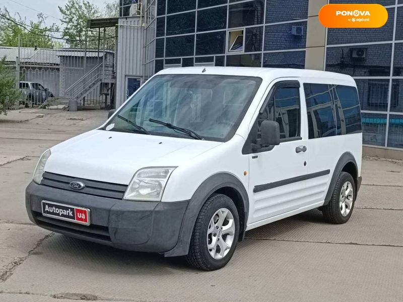 Ford Transit Connect, 2006, Дизель, 1.8 л., 217 тыс. км, Минивен, Белый, Харьков 40234 фото