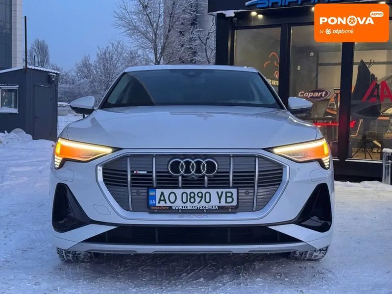 Audi e-tron, 2022 р., Електро, 80 тис. км, Позашляховик / Кросовер, Білий, Київ AT-10410526 фото