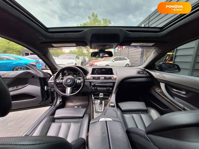 BMW 6 Series, 2015, Бензин, 2.98 л., 115 тис. км, Купе, Чорний, Одеса 46477 фото
