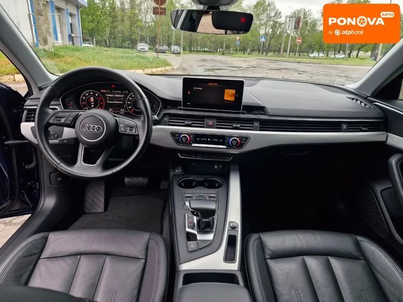 Audi A4, 2019 р., Бензин, 70 тис. км, Седан, Синій, Миколаїв AT-10417442 фото