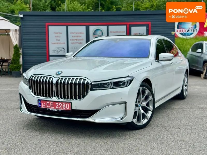 BMW 7 Series, 2021 р., Бензин, 73 тис. км, Седан, Білий, Львів AT-10399851 фото